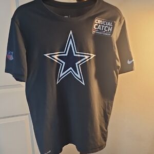 Nike Black T-Shirt with Star Design